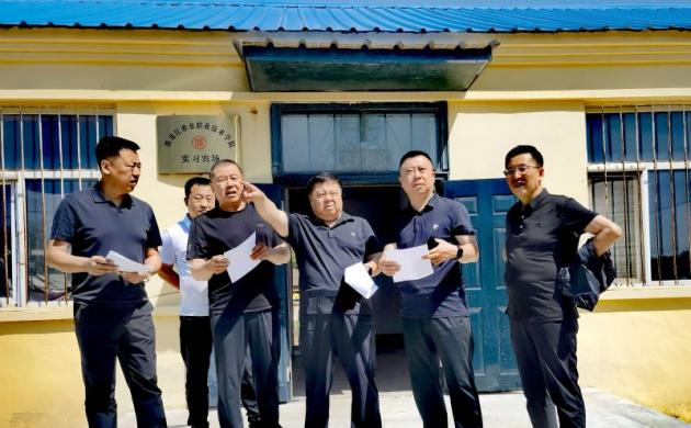 【领导调研】学院领导赴长发实习农场考察调研